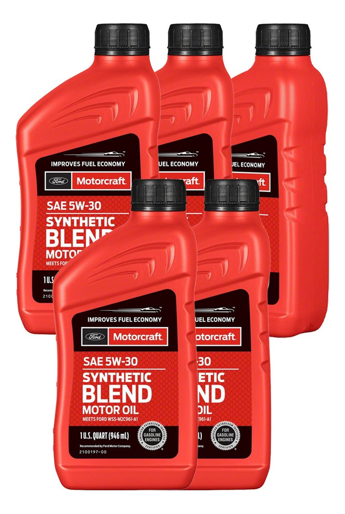 Aceite Genuino Ford Motorcraft® Sae 5W30 (5 Unidades)