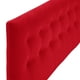 thumbnail image 3 of Respaldo Botone Felpa 2 Plazas Rojo, 3 of 5