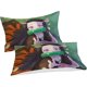 thumbnail image 5 of Cartoon -Bedding -Sets for- Kids Boys Girls -Anime Comforter Set- Nezuko Kamado -Japanese Anime- Duvet Cover 3 Pieces 1 Duvet- Cover and 2 Pillowcase Gift- for Him Twin173x218cm, 5 of 5