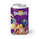 thumbnail image 1 of Bonkers Funda enfriadora de latas, aislante de bebidas para mantener frías o calientes, funda térmica plegable para latas, portabebidas reutilizable, 1 of 6