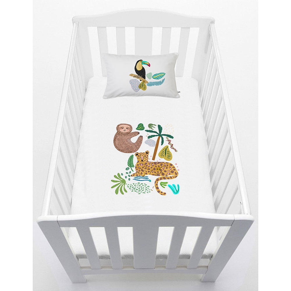 Tuyo Print - Cubreplumón Moisés - Colecho Jungla