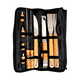 thumbnail image 1 of Pack Set Asado Parrilla 10 Uds + Pechera Jeans Asa Eco Cuero, 1 of 2