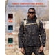 thumbnail image 4 of Chaqueta térmica DEWBU para hombre, invierno y exterior, negra, camuflaje L, 4 of 6