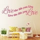 thumbnail image 2 of Decomural Love The Life You Live Love WS-33029, 2 of 2