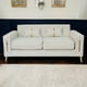 thumbnail image 1 of Sofa Paris Dos Cuerpos Blanco Velvet, 1 of 3