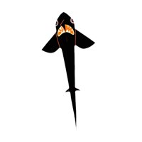 Magideal - Cometa Con Forma De Tiburón, Juego De Actividad De Una Sola Línea, Fácil De Volar, Juguete De Gran Tamaño Para Niños, Adultos, Jardín, Viajes, Juegos