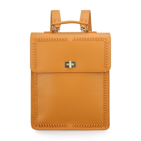 Ecosusi - Mochila Dawn Vintage Laptop 15,6 - Marrón