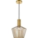 thumbnail image 3 of Lámpara Colgante Living District Ronnie Metal de Latón 36 cm, 3 of 8