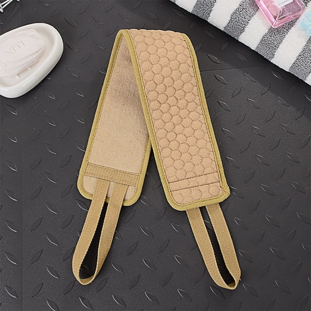 1pc Deep Cleansing Back Scrubber Set for Men and Women - Exfoliating Sponge Pad and Luffa Scrubber for Shower and Bath - Relax and Refresh Your Skin