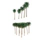 thumbnail image 3 of 20 Piezas De Palmeras De Coco Modelo Verde (1/65 Y 1/75) Paisaje De Dise?o De Tren, 3 of 5