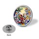 thumbnail image 3 of Los Caballeros del Zodiaco-Theme Round Button Badge: Premium Metal Construction, Ideal for High-End Events 2.8 cm, 3 of 6