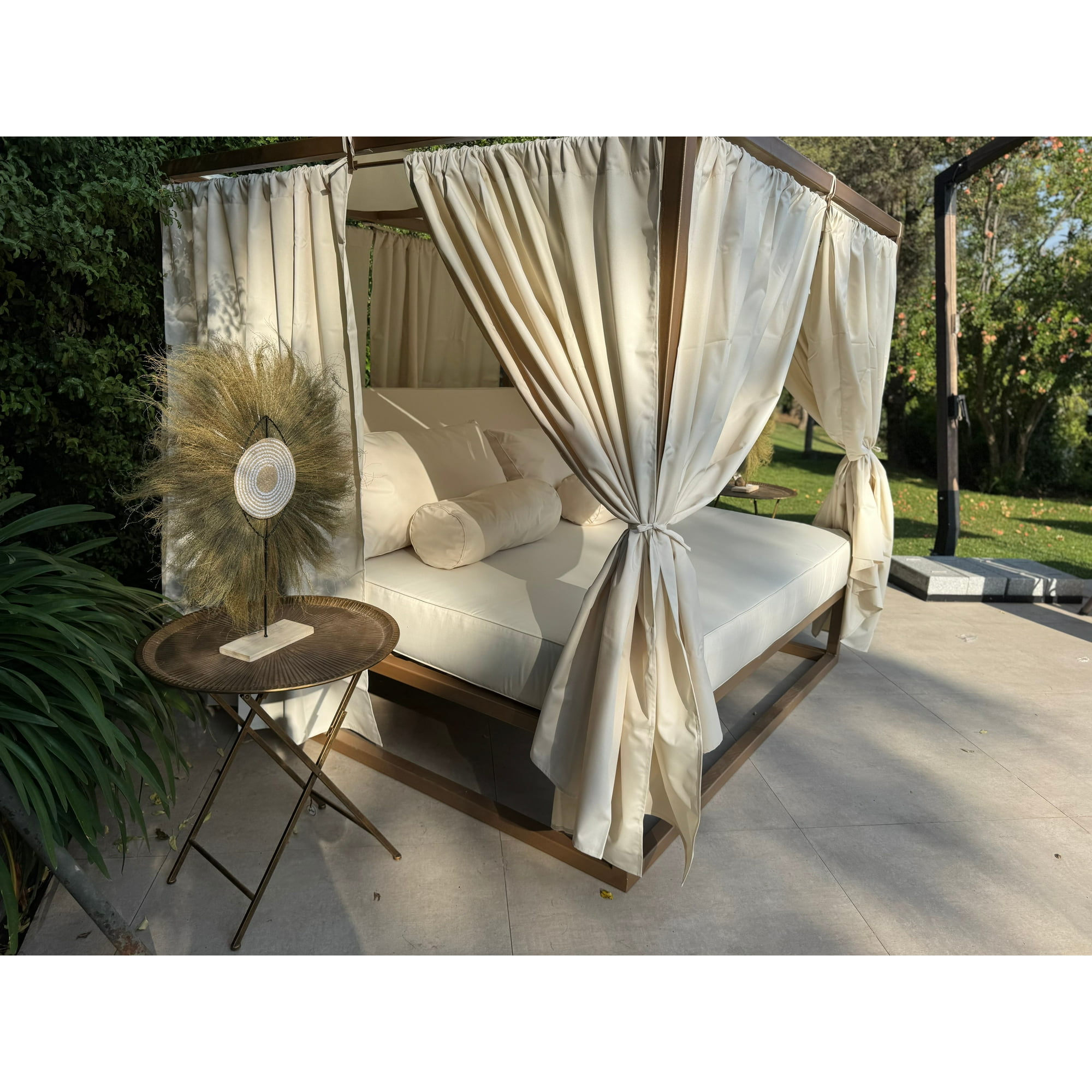 Balibed - Cama Balinesa Super King Gris