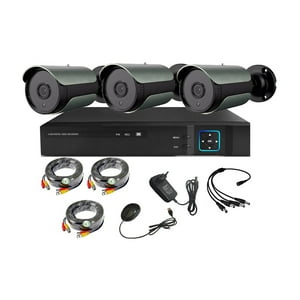 Vipa - Kit 3 Cámaras De Seguridad Exterior Hd 1Mp - E30L