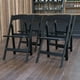 thumbnail image 3 of Juego de 4 sillas plegables Flash Furniture Hercules Series, color negro, 3 of 3