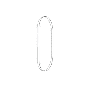 Genérico - Espejo Lukman Negro Con Marco En Estructura Metálica