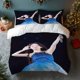 thumbnail image 1 of 3pcs IUJiEun Dreamy Dress Deep Emotion Printed Bedding Set, 1 of 1