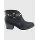 thumbnail image 3 of Botin correa broches Negro, 3 of 4