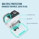 thumbnail image 4 of Funda impermeable y selfie stick para GoPro Hero 12/11/10/9, color negro, 4 of 7
