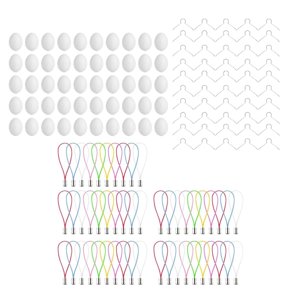 Bothyi - Kit De 50 Huevos De Pascua Sin Pintar Para Hacer Tú Mismo, Regalos Navideños, Suministros Decorativos Portátiles