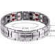 thumbnail image 5 of Pulsera de acero inoxidable con terapia magnética para hombres, alivio del dolor de artritis y síndrome del túnel carpiano, mejora el campo magnético fisiológico del cuerpo y elimina la fatiga., 5 of 7