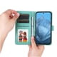 thumbnail image 3 of Funda tipo cartera FOXDOCK para Google Pixel 9 Pro , diseño girasol en relieve, cuero PU, cierre magnético, soporte y tarjetero, 3 of 5