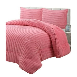 Todo Para El Hogar - Cubrecama Grueso Para Invierno King - Super King Rosa