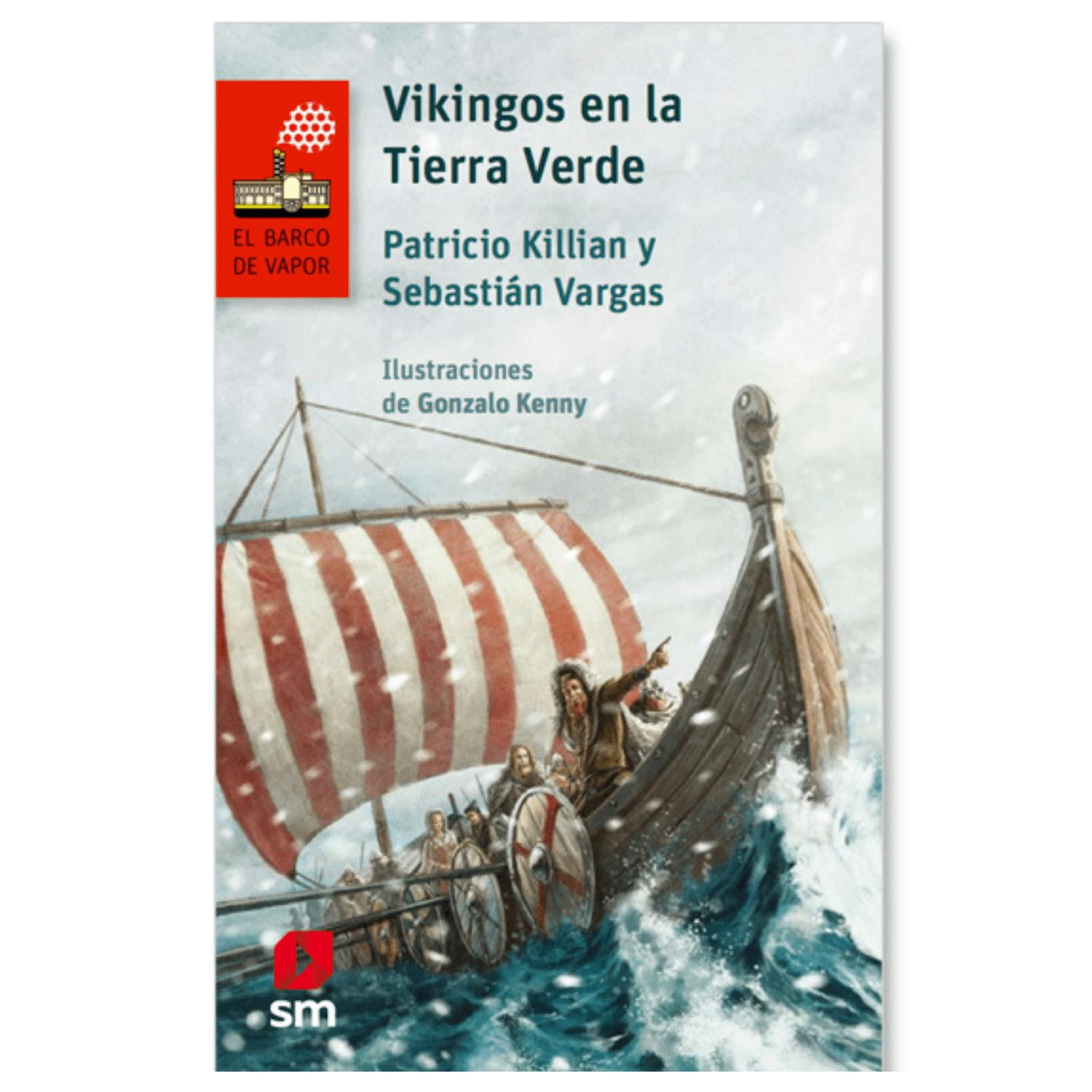 Barco De Vapor - Vikingos En La Tierra Verde Blanco