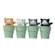 thumbnail image 3 of Figuras De Gato De PVC De 4 Piezas, Decoración Del Hogar, Juguetes Educativos De Aprendizaje, Modelo, Adornos Para Tartas, Verde, 3 of 5