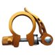 thumbnail image 3 of Bicicleta Bike Asiento Post Clamp Tube Clip 31.8mm Para Accesorios De Bicicleta De Monta?a Dorado, 3 of 5