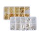 thumbnail image 1 of 2 Juegos De Joyería, Kit De Inicio, Pendiente, Pulsera, Collar, Bricolaje, Oro Y Plata, 1 of 5