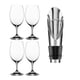 thumbnail image 1 of Set de 4 Copas de Vino Riedel Ouverture + Vertedor Cuisinart, 1 of 4
