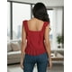 thumbnail image 2 of Blusa Casual Mujer con Flecos Sueltos, 2 of 5