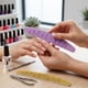 thumbnail image 5 of Ncheli Lima de Uñas y Amortiguador (10 Piezas), Limas de Uñas con Bloque de Amortiguador de Doble Cara 100/180 de Grano para Uñas Acrílicas y Naturales, Juego de Manicura de Bloques de Esmerilado, 5 of 7