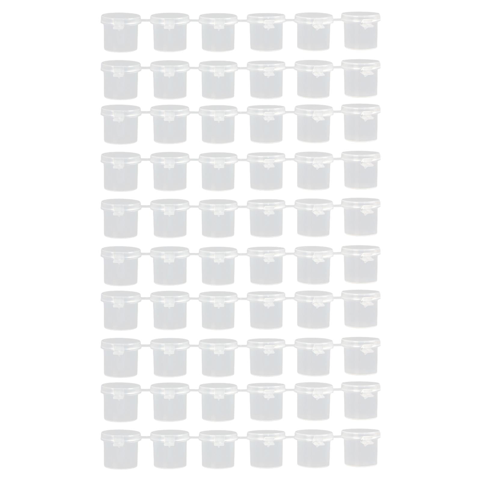 Magideal - Botes De Pintura Vacíos, Tiras De Pintura Vacías Para Niños, Contenedores De Almacenamiento De Pintura Acrílica Ligeros, Mini Vasos De Pintura Para Fi 10 Uds. 10ml 225 Cm