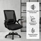 thumbnail image 2 of Silla De Oficina Escritorio Ejecutiva Ecomonico Resistente Negro Poliéster, 2 of 8