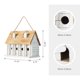 thumbnail image 3 of Pajarera Glitzhome de Madera Colgante 36 cm Blanco Lavado, 3 of 8
