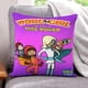 thumbnail image 1 of Chica Palabra Fundas de almohada de terciopelo con tema, regalos de funda de almohada, decoración para el hogar, cojín de lanzar, regalo de cumpleaños para fans y parejas.56*56cm., 1 of 6