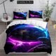 thumbnail image 1 of Abstract Space Nebula Bedding Set Quilt Cover Bed Cover with Pillowcase Boys Adult Home, 1 of 5