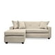 thumbnail image 2 of Sofá L Intercambiable New Sevilla Felpa Beige, 2 of 6