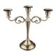 thumbnail image 2 of Candelabro Europeo De 3 Brazos Candelabro Para Decoración Bronce, 2 of 5