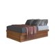 thumbnail image 1 of Cama Baul 2 Plazas Estambul Nogal Base normal, 1 of 4
