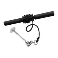 Ioensy - Rodillo De Muñeca Para Antebrazo, Antideslizante, Para Hombres Y Mujeres, Accesorio De Cable Para Rodillo De Antebrazo