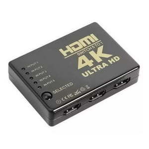 Genérico - Switch Hdmi 5X1 Splitter Video 4K 2160P 60Hz Con Control Remoto
