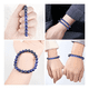 thumbnail image 3 of Pulsera lapislazuli original piedra sabiduría #17, 3 of 3