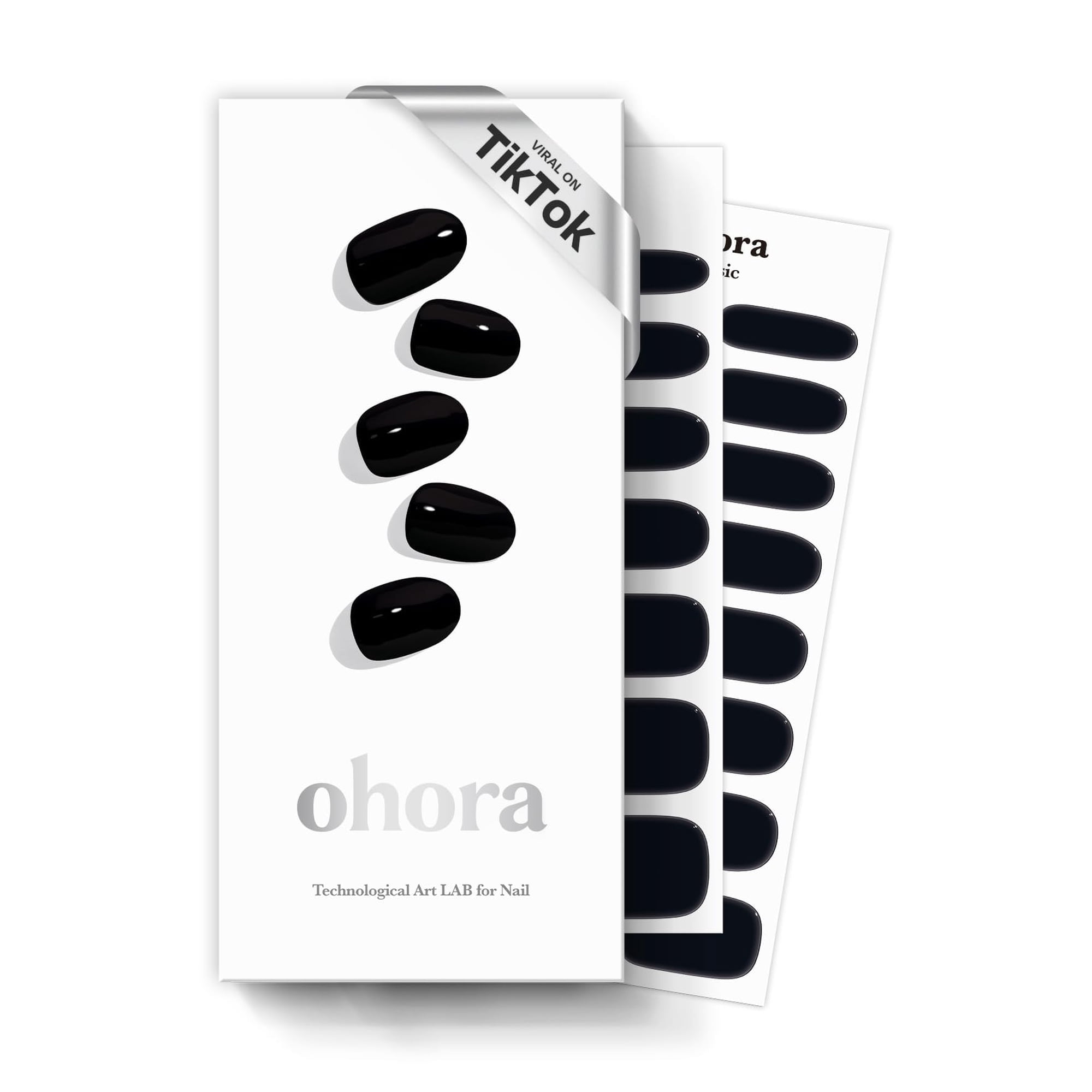 Tiras De Gel Para Uñas Sohora Semicuradas N Onyx Con Accesorios