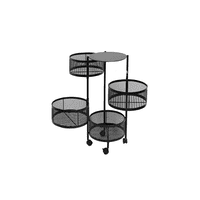 Genérico - Carro Organizador Ruedas Verduras 4 Niveles