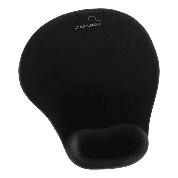 Mouse Pad Multilaser ac024 Reposa Muñecas Gel Negro