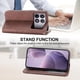 thumbnail image 2 of Funda Flip FOXDOCK para Xiaomi POCO F6 Pro 5G , Estilo Billetera con Diseño Rombo, Correa de Mano y Soporte, Uso Diario, 2 of 5