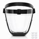 thumbnail image 1 of Visor facial ascavs transparente antiempañante para trabajo al aire libre, 1 of 8