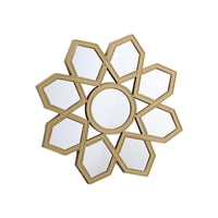 Bothyi - Espejo De Pared Moderno Espejo De Maquillaje Redondo Para Decoración De Arte De Entrada De Baño